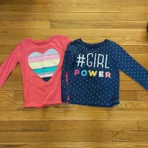 **3 for $10*Bundle of Carter's long sleeved shirts